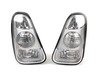 ES#2804576 - 63216927585KT - Clear Tail Light Kit  - (NO LONGER AVAILABLE) - Upgrade to complete clear tailights for yout MINI - Genuine European Mini - 