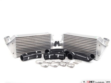 ES#2684976 - FMINT997BLK - Intercooler Upgrade Kit With Black Silicone Hoses - Cooler charge air equals bigger horsepower - Forge - Porsche