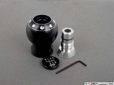 ES#2635846 - FMBK6SPDBLACKTT - Big Shift Knob With TT Logo - Black - (NO LONGER AVAILABLE) - 6 speed shift pattern - Forge - 