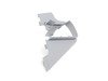 ES#143678 - 52108267421 - Seat belt guide base - left - Gray - Genuine BMW - BMW