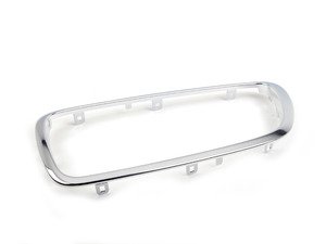 ES#78196 - 51137145739 - E65 Kidney Grille Trim - Driver (Left) - Snaps into the hood - Genuine BMW - BMW
