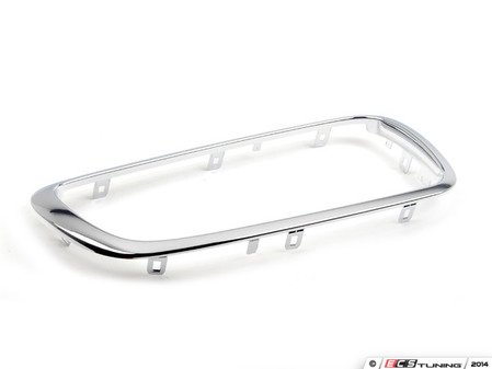 ES#78197 - 51137145740 - Kidney Grille Trim - Passenger (Right) - Snaps into the hood - Genuine BMW - BMW