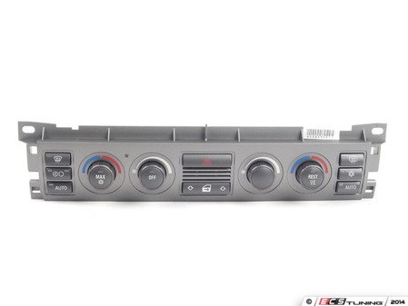 ES#176972 - 64116953185 - Automatic Air Conditioning Control - Dark Silver - Genuine BMW - BMW