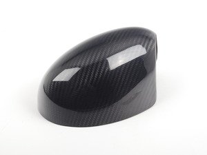 ES#79570 - 51160395772 - JCW Carbon Fiber Mirror Cap - Left - (NO LONGER AVAILABLE) - Attaches to the front of the side mirror housing - Genuine MINI - 