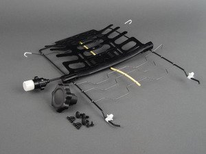 ES#2711051 - 52107347728 - Lumbar For Front Seat - Right - Mounts under the seat cushion on the backrest lower section - Genuine MINI - MINI