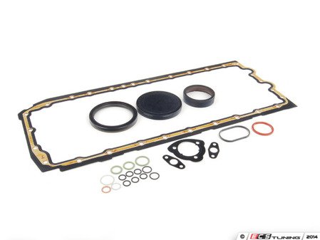 ES#2795081 - 11117567210 - Crankcase Gasket Set - Address pesky oil leaks with this gasket set from BMW - Elring - BMW