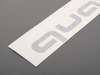 ES#3209969 - 4G0064317AY9B - 'Quattro' Script Door graphics Kit - Brilliant Black - Includes dimensional guides for proper installation and surface prep instructions - Genuine Volkswagen Audi - Audi