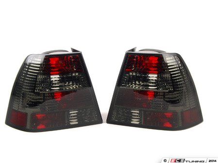 ES#9482 - fkrl353 - Sedan Tail Light Set - Smoked - (NO LONGER AVAILABLE) - Plug and play aftermarket tail lights with smoked lenses - FK - 