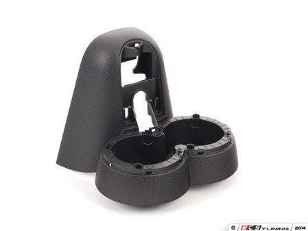 ES#2697732 - 51169812555 - Cup Holder Lower Section - Main dual cup holder section : w/o front center armrest - Genuine MINI - MINI