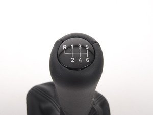 ES#46722 - 25111221739 - Leather Shift Knob & Boot - Replace your worn shift knob & boot - Genuine BMW - BMW