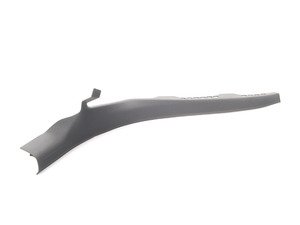 ES#2503360 - 8K0867767B4PK - Lower C-Pillar Trim - Sabre (Black) - Left - Located along the lower portion of the rear door - Genuine Volkswagen Audi - Audi