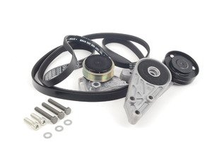 ES#2586986 - 58260511KT - Genuine Accessory Belt Kit - Includes Air Conditioning - All the tensioners, belts and hardware you need for your accessory system - Genuine Volkswagen Audi - Volkswagen