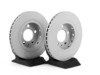 ES#1892013 - 1J0698064 - Rear Brake Service Kit (256x22) - Featuring Zimmerman Rotors and ECS DD23 "Daily Driver" ceramic pads. - Assembled By ECS - Volkswagen