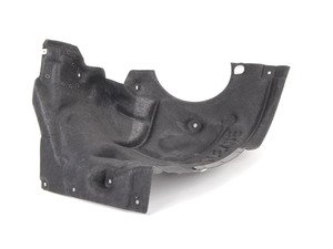ES#2557929 - 51717260699 - F30 Front Fender Liner - Left - Located at the rear of the front fender. Does not include forward section. - Genuine BMW - BMW
