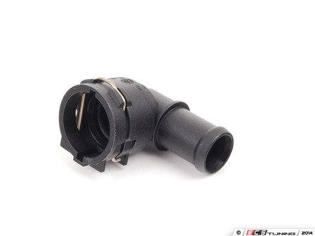 ES#315452 - 1K0122291J - Coolant Flange - 90 degree fitting with quick coupling - Genuine Volkswagen Audi - Volkswagen