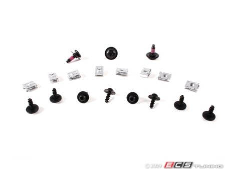 ES#1866401 - 1k0898008 - Belly Pan Installation Hardware Kit - Includes all required clips and screws - Genuine Volkswagen Audi - Audi Volkswagen