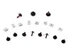 ES#1866401 - 1k0898008 - Belly Pan Installation Hardware Kit - Includes all required clips and screws - Genuine Volkswagen Audi - Audi Volkswagen
