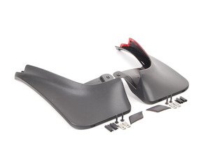 ES#196383 - 82160415115 - Rear Factory Mud Flaps / Splash Guards Contoured - Priced As Set - (NO LONGER AVAILABLE) - Defeat rocks and mud from rear of your MINI - Genuine MINI - 