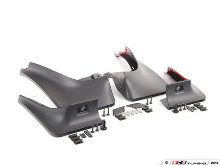 ES#2581885 - 82160415115KT - Front & Rear Splash Guard Kit - (NO LONGER AVAILABLE) - Defeat rocks and mud from rear of your MINI - Genuine MINI - 