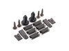 ES#2581885 - 82160415115KT - Front & Rear Splash Guard Kit - (NO LONGER AVAILABLE) - Defeat rocks and mud from rear of your MINI - Genuine MINI - 