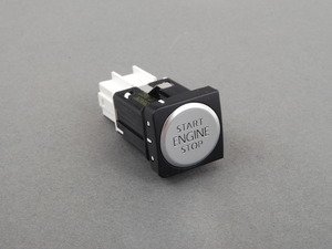 ES#2609636 - 5C7959839C3Q7 - Start/Stop Switch - Aluminum - For vehicles with push-button start - Genuine Volkswagen Audi - Volkswagen