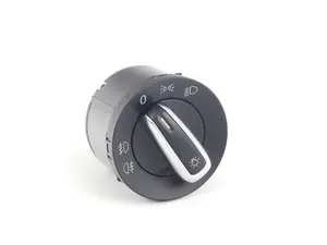Standard European Headlight Switch - Brushed Trim