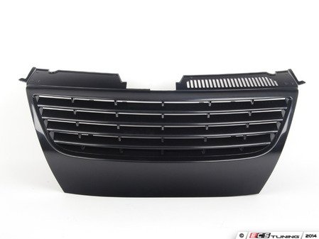 ES#2794990 - 009510BRP10 - Badgeless Grille - Black - Add a sleek custom touch to your B6 Passat - ECS - 