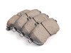 ES#2762504 - 0054201220KT1 - Front Brake Service Kit  - Featuring Zimmermann Rotors And Akebono-Euro Ceramic Pads - Assembled By ECS - Mercedes Benz