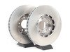 ES#2602320 - 95535140161FPKT - Performance Front Brake Service Kit - Featuring genuine Porsche rotors and EBC YellowStuff brake pads - Assembled By ECS - Porsche