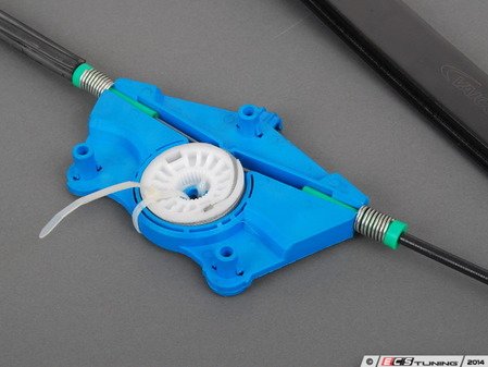 ES#2804428 - 8E0837461C - Front Window Regulator - Left - Does not include the window motor - Vaico - Audi