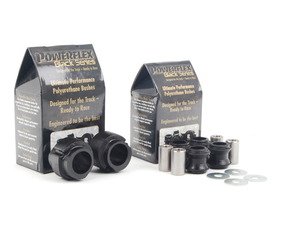 ES#2763556 - PFF3-204-29BX2KT - Performance Front Sway Bar/End Link Bushing Kit - Race - Stiffer bushings allow sway bars to work at their fullest potential - Powerflex Black Series - Audi