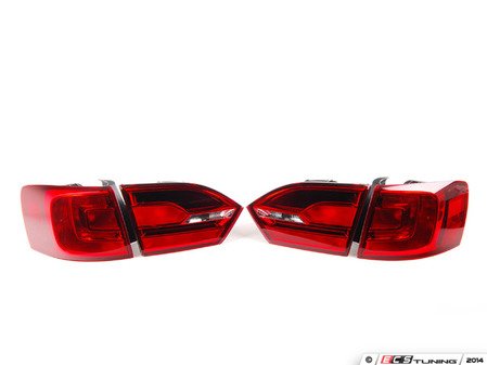 ES#2595187 - 5C6052200A - Tail light set - smoked - Give your Jetta a new, improved look - Genuine Volkswagen Audi - Volkswagen