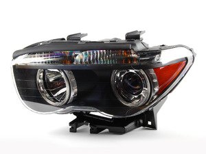 ES#172934 - 63127165455 - Xenon Headlight - Left - Replacement for broken or damaged headlights, white turn indicators - Genuine BMW - BMW