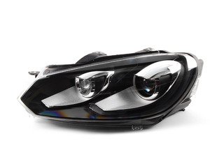 ES#1304708 - 5K0941753B - Xenon Headlight Assembly - Left - Without LED Daytime Running Lights - Genuine Volkswagen Audi - Volkswagen