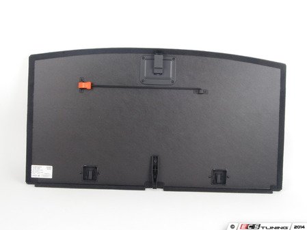 ES#3029888 - 4L0863462BA9AM - Carpeted Trunk Lining - Black - Factory carpeted piece that covers the spare tire well - Genuine Volkswagen Audi - Audi