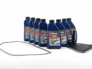 ES#263567 - 09LECS2 - Automatic Transmission Service Kit - Featuring Vaico transmission fluid, filter and pan gasket - Assembled By ECS - Audi