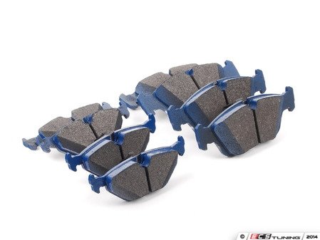 ES#2804488 - 7847-D781KT - Front And Rear Cool Carbon Street Sport Pad Set - (NO LONGER AVAILABLE) - Excellent street pad developed for daily driving and with a friction level increasing with heat for an added layer of protection when additional braking performance could be required. - Cool Carbon Performance - 