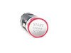 ES#2732417 - 8V0905217C - Start/Stop Switch - Chrome/Red - Located on the center console - For vehicles with push-button start - Genuine Volkswagen Audi - Audi