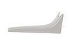 ES#438649 - 8E0857593E59 - Rear View Mirror Trim Cover - Platinum (Light Grey) - (NO LONGER AVAILABLE) - Upper trim piece that covers wiring running up the windshield to the headliner - Genuine Volkswagen Audi - 