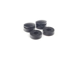 ES#2707622 - ZAW098801DX9 - Frame Hardware Hider Caps - Covers all hardware to enhance the beauty of the license plate frame or marque plate. - Genuine Volkswagen Audi - Audi Volkswagen