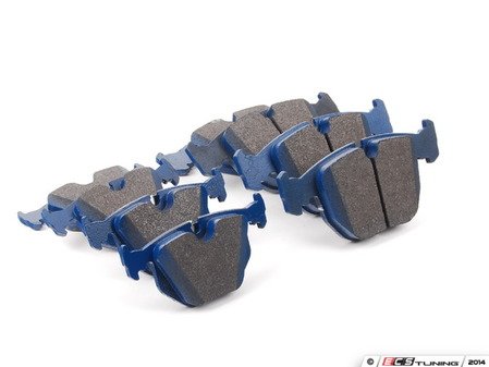 ES#2804490 - 7560-D681KT - Front And Rear Cool Carbon Street Sport Pad Set - (NO LONGER AVAILABLE) - Excellent street pad developed for daily driving and with a friction level increasing with heat for an added layer of protection when additional braking performance could be required. - Cool Carbon Performance - 