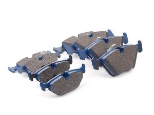 ES#2804497 - 7592-D947KT - Front And Rear Cool Carbon Street Sport Pad Set - Excellent street pad developed for daily driving and with a friction level increasing with heat for an added layer of protection when additional braking performance could be required. - Cool Carbon Performance - BMW