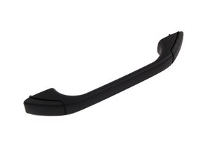 ES#86681 - 51168203994 - Front Headliner Handle - Black - (NO LONGER AVAILABLE) - Schwarz/Black leather. Located above the passenger window - Genuine BMW - 