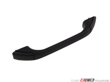 ES#86681 - 51168203994 - Front Headliner Handle - Black - (NO LONGER AVAILABLE) - Schwarz/Black leather. Located above the passenger window - Genuine BMW - 