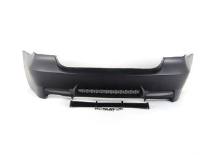 ES#1884492 - E90M3RRBUMP - M3 Style Rear Bumper - single Exhaust - Give your BMW the look of the M3 with this bumper conversion - ECS - BMW