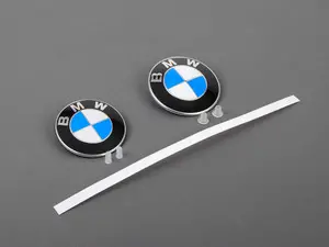 BMW Emblem / Roundel With Grommets - Front And Rear