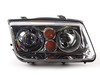 ES#2612387 - 1J5698001BG - OE HID Replica Projector Headlight Set - Chrome - Without fog lights, with amber turn signals - Depo - Volkswagen