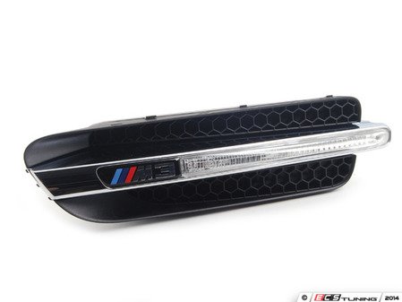 ES#242679 - 51138046447 - Side Fender Grille - Left - M3 vented side fender grille - Genuine BMW - BMW