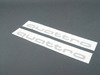 ES#3209969 - 4G0064317AY9B - 'Quattro' Script Door graphics Kit - Brilliant Black - Includes dimensional guides for proper installation and surface prep instructions - Genuine Volkswagen Audi - Audi