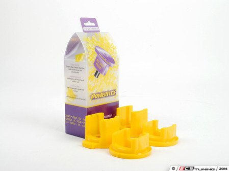 ES#2778153 - PFR5-521x2 - E39 Performance Polyurethane rear Subframe Bushing Set - Front insert - Subframe insert to lock in your new bushings - Powerflex - BMW